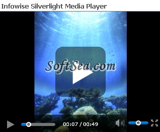 Infowise Silverlight Video Player Screenshot