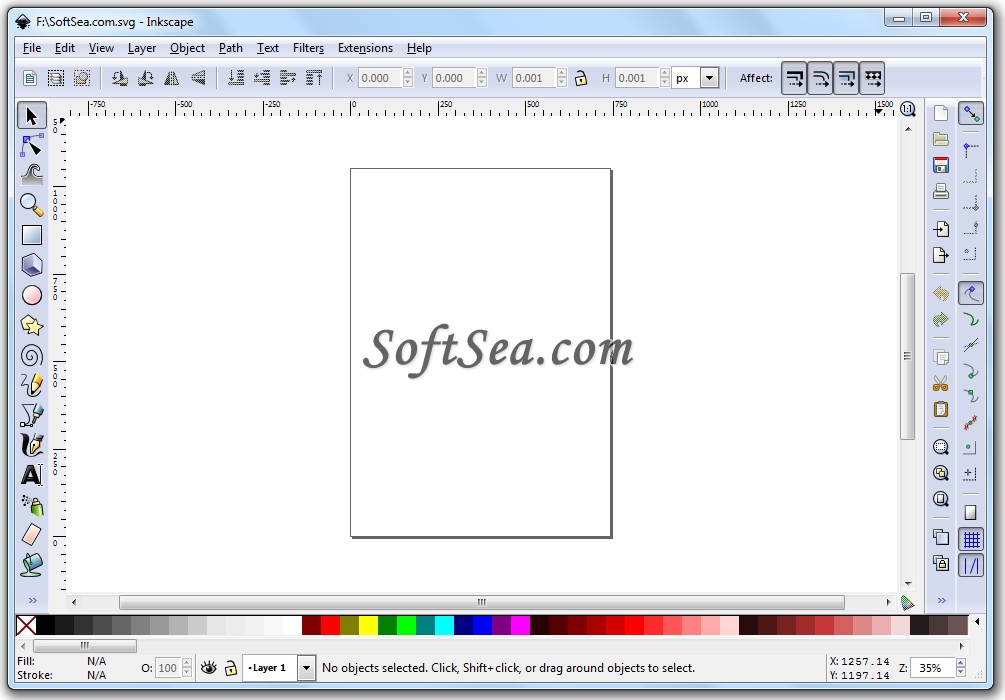 Inkscape Portable Screenshot