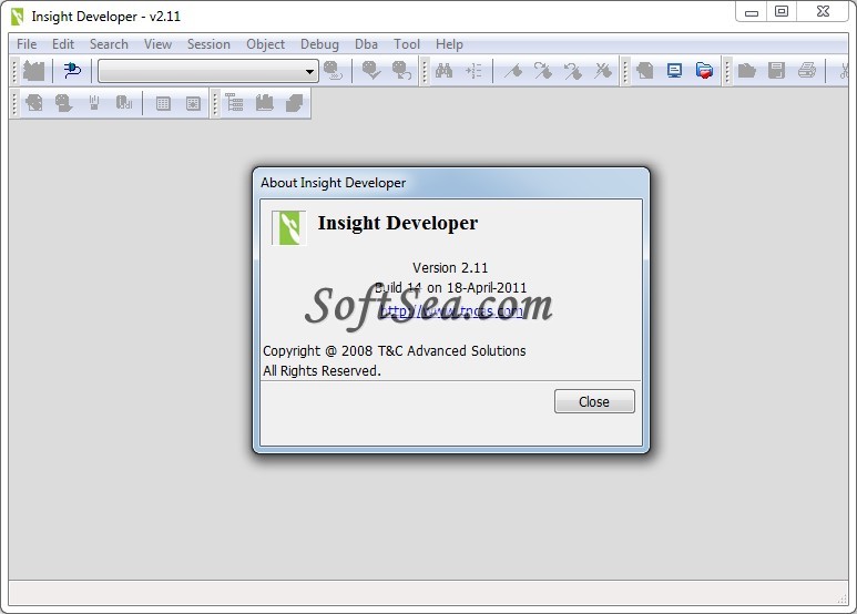 Insight Developer Screenshot