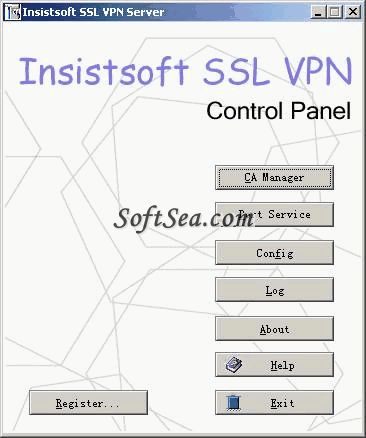 Insistsoft SSL VPN Server Screenshot