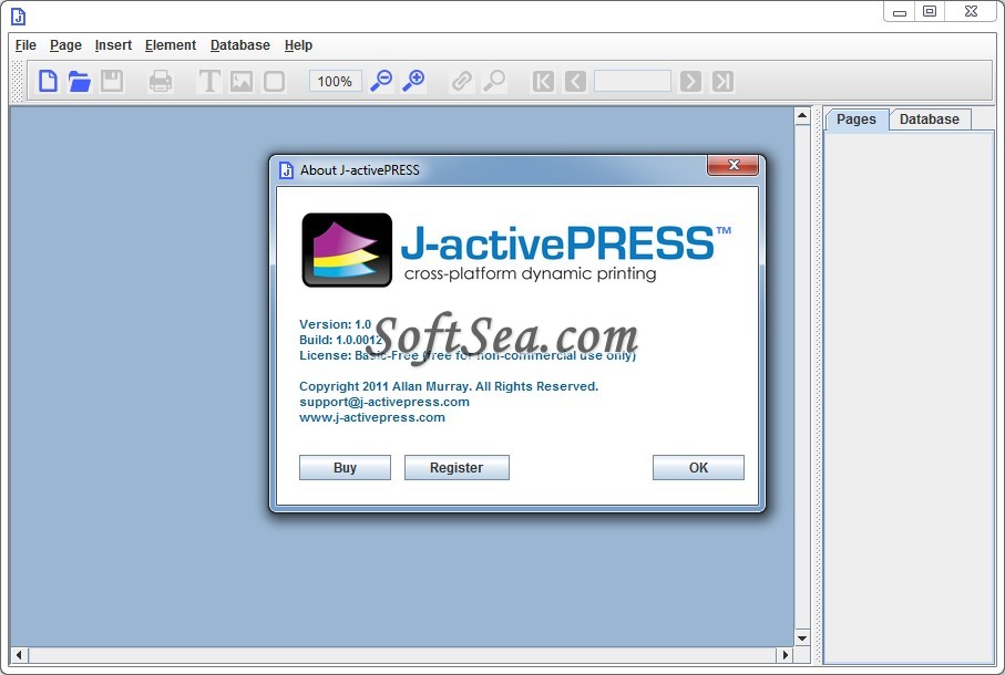 J-activePRESS Screenshot