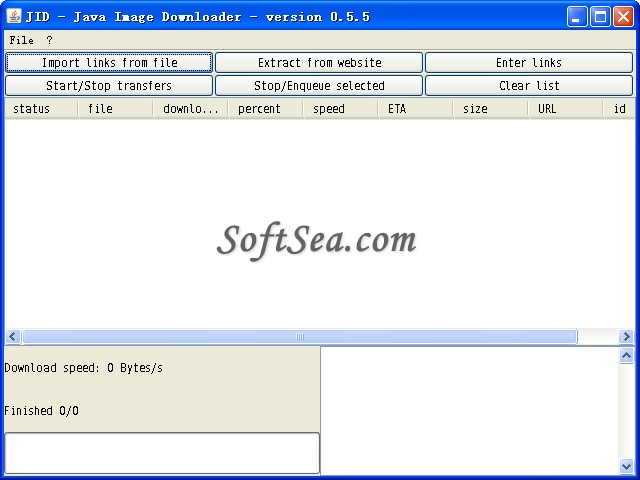 JID - Java Image Downloader Screenshot