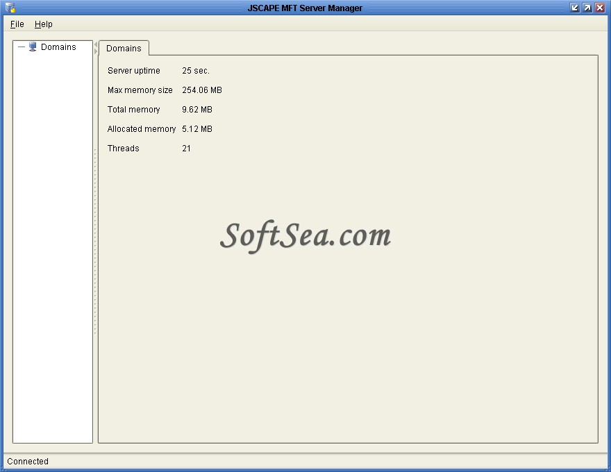 JSCAPE MFT Server Screenshot