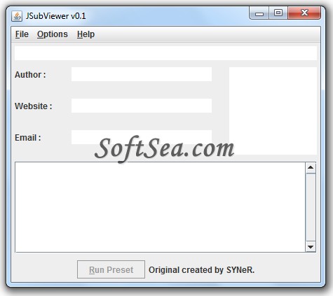 JSubViewer Screenshot