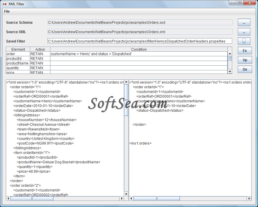 Java XML Converter Screenshot