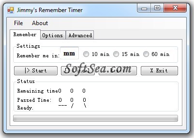 Jimmys Remember Timer Screenshot
