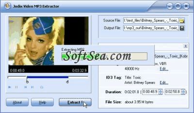 Jodix Video MP3 Extractor Screenshot