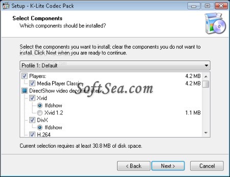K-Lite Codec Pack Corporate Screenshot