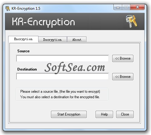 KR-Encryption Screenshot