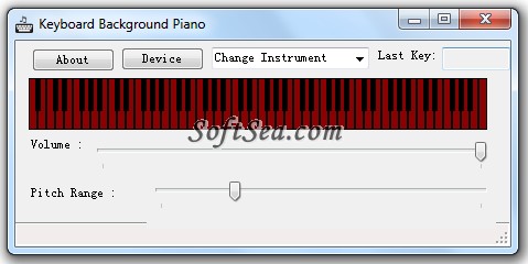 Keyboard Background Piano Screenshot