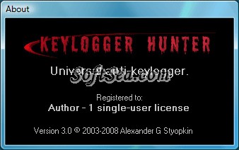 Keylogger Hunter Screenshot