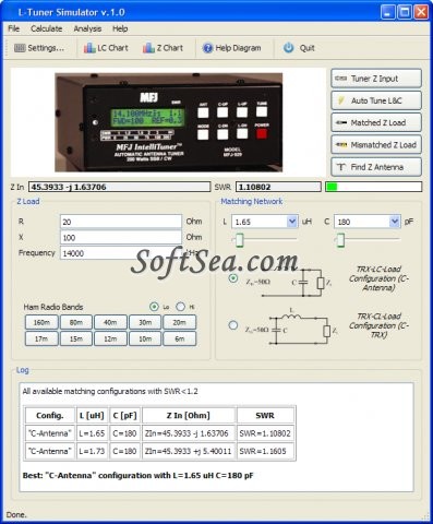 L-Tuner Simulator Screenshot