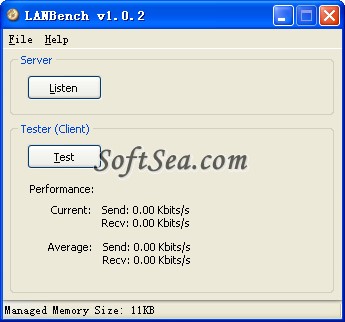 LANBench Screenshot