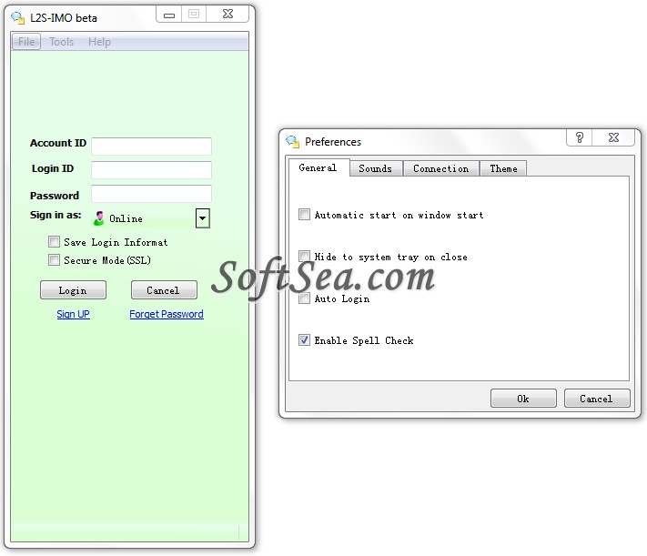 LS2-IMO (Live2Support Instant Messenger) Screenshot