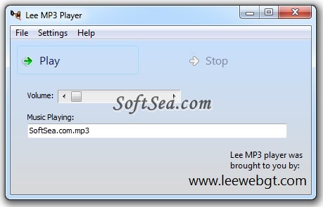 Lee MP3 Player Screenshot