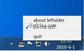 LeftSider Screenshot