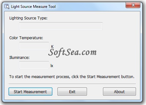 Light Source Measure Tool Screenshot