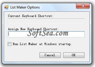 List Maker Screenshot