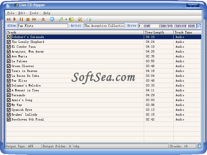 Live CD Ripper Screenshot