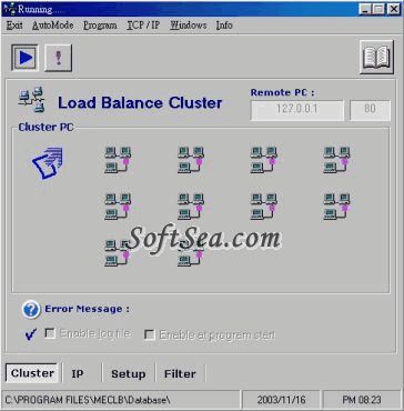 Load Balance Screenshot