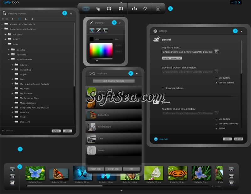 Loop Interactive Portfolio Screenshot