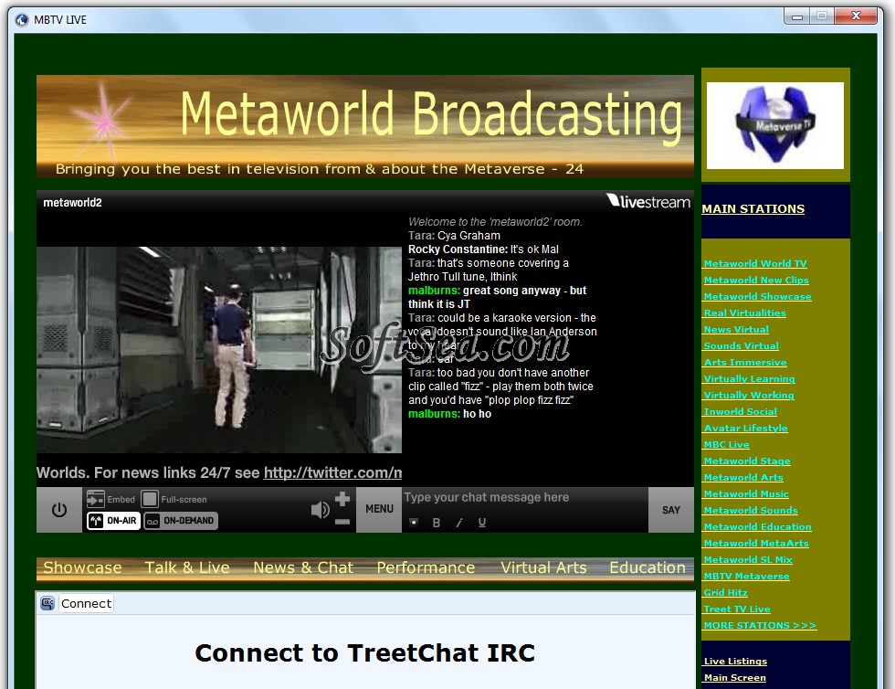 MBTV Player Screenshot