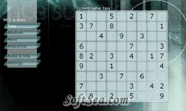 MCE-Sudoku Screenshot