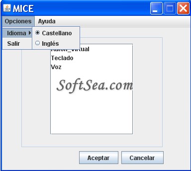 MICE Screenshot