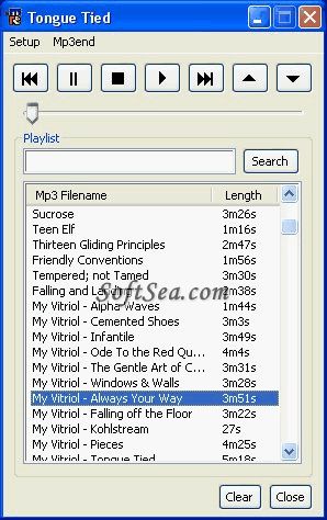 MP3Player Screenshot