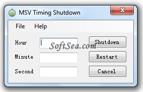 MSV Timing Shutdown Screenshot