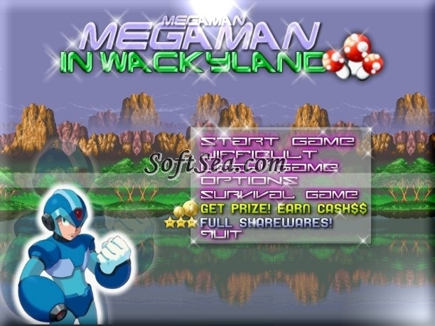 Megaman X Wackyland Screenshot