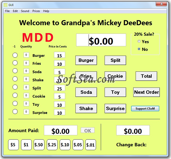 Mickey DeeDees Screenshot