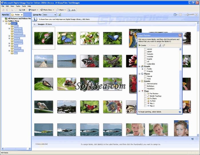 Microsoft Digital Image Screenshot