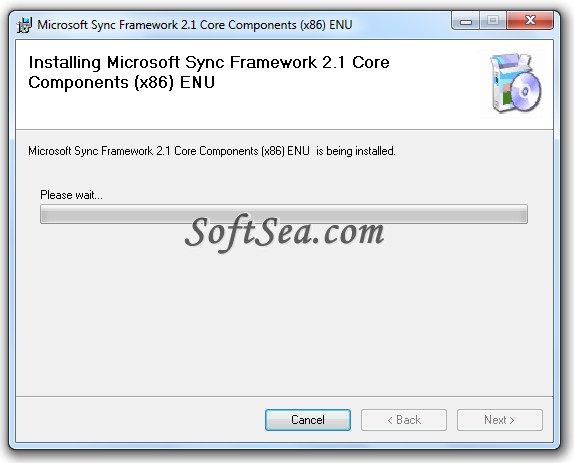 Microsoft Sync Framework Screenshot