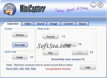 MiniCapture Screenshot