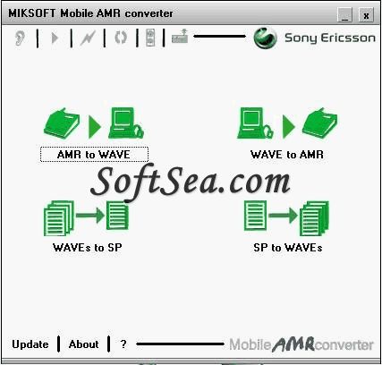 Mobile AMR converter Screenshot