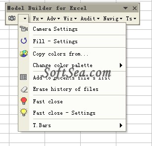 Model Builder for Excel Screenshot