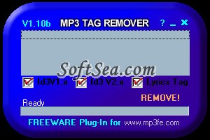 Mp3 TAG Remover Screenshot