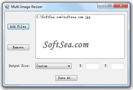 Multi Image Resizer Screenshot