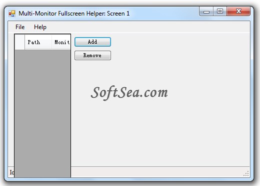 Multi-Monitor Fullscreen Helper Screenshot
