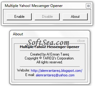 Multiple Yahoo! Messenger Opener Screenshot