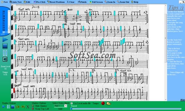Musical Notes Helper Screenshot