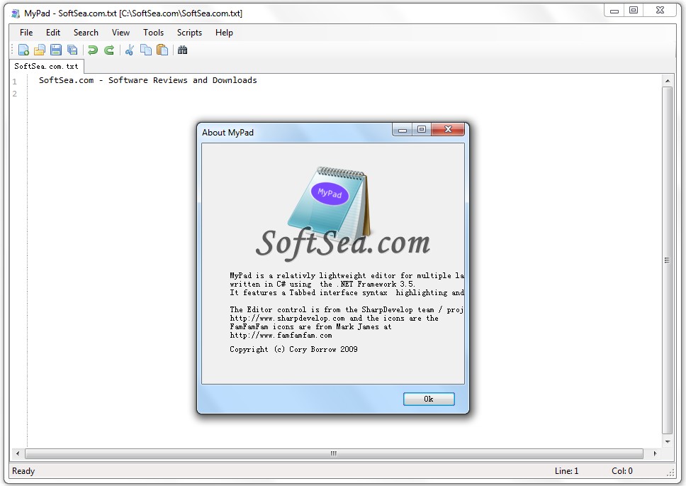 MyPad Screenshot