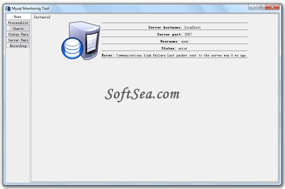 Mysql Monitor Tool Screenshot