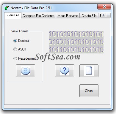 Neotrek File Data Pro Screenshot