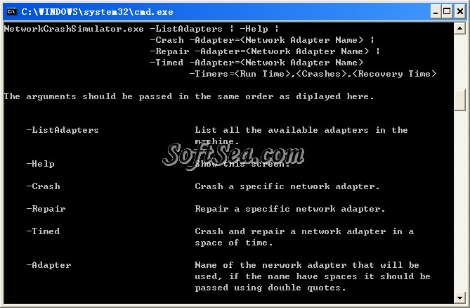 Network Crash Simulator Screenshot