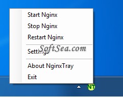 NginxTray Screenshot