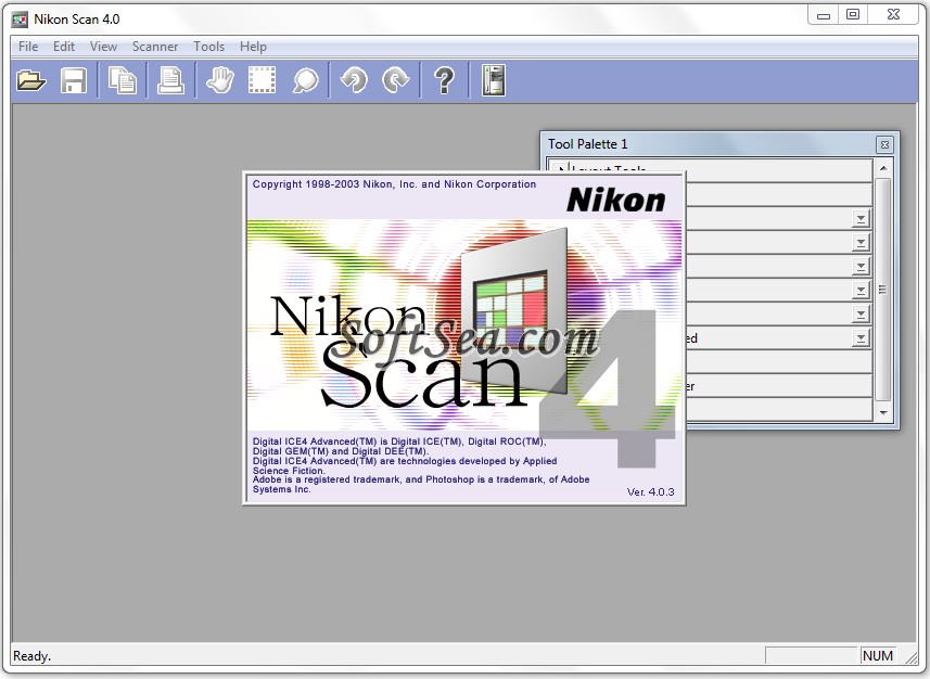 Nikon Scan Screenshot