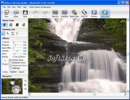 Nufsoft Nature Illusion Studio Screenshot