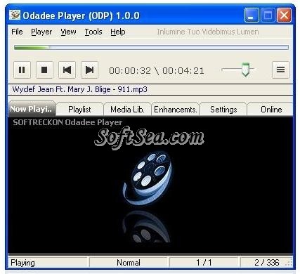 Odadee Player Screenshot